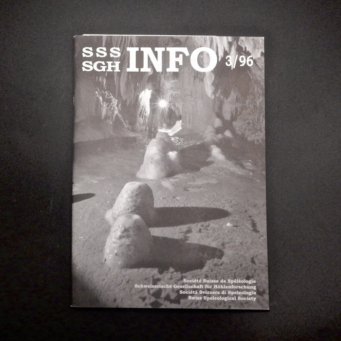  Information on the Swiss Speleological Society in 4 languages - Product Image
