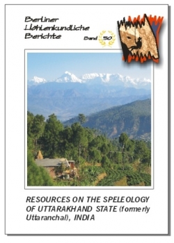  Resources on the Speleology of Uttarakhand State (formerly Uttaranchal), India.BHB Volume 50 Special Order - Product Image
