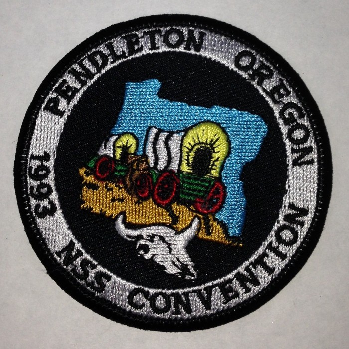 1993 NSS Convention Pendleton Oregon Patch