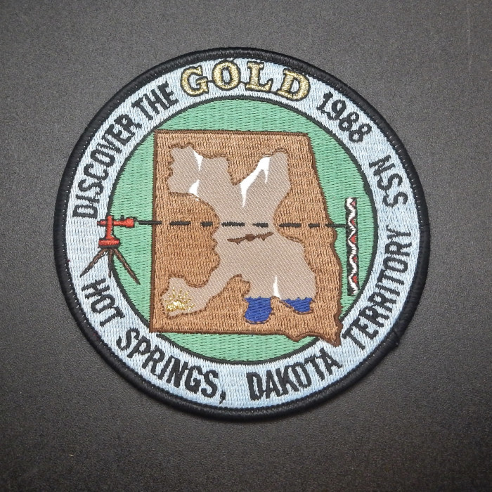1988 NSS Convention Hot Springs DT Patch - Product Image