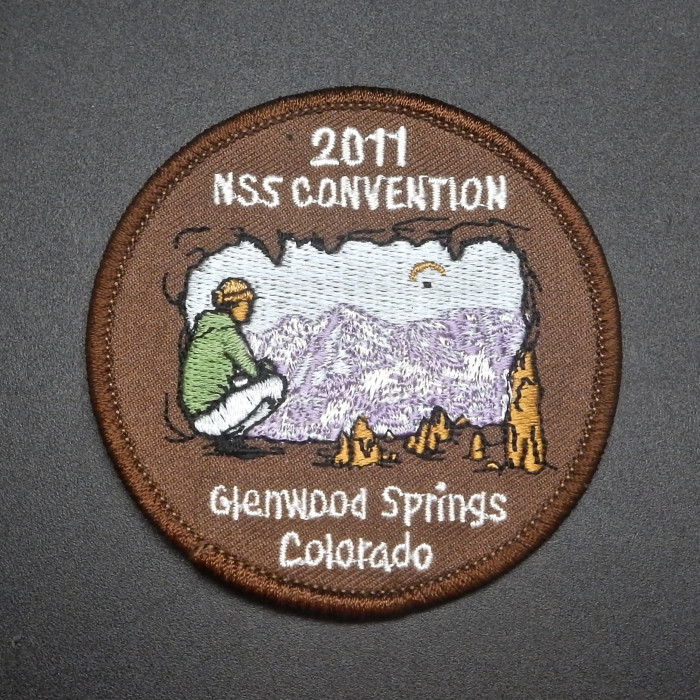 2011 NSS Convention Glenwood Springs CO Patch (or pin) - Product Image