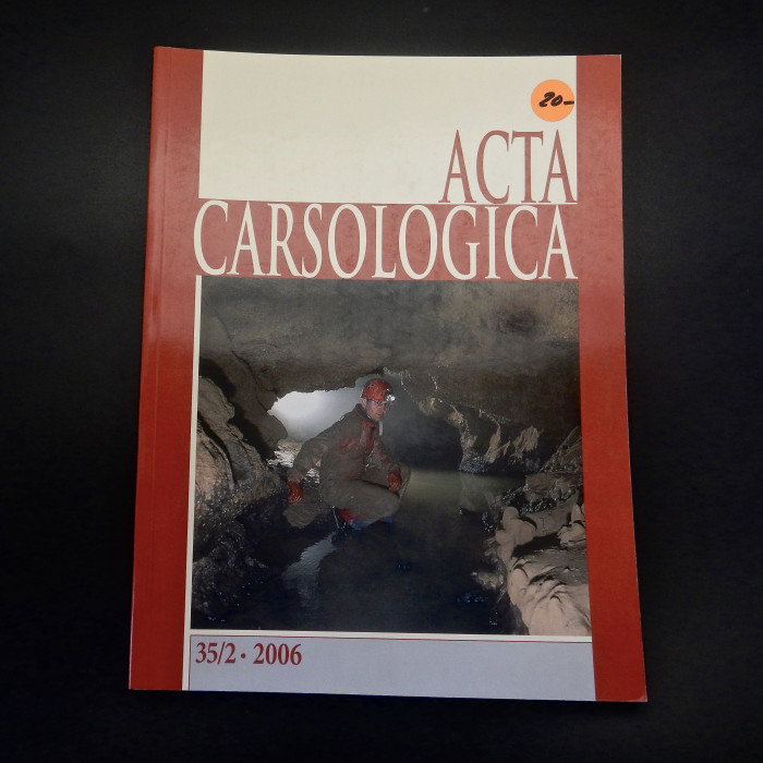 Acta Carsologiaca, 2006 vol 35 #1 and #2.