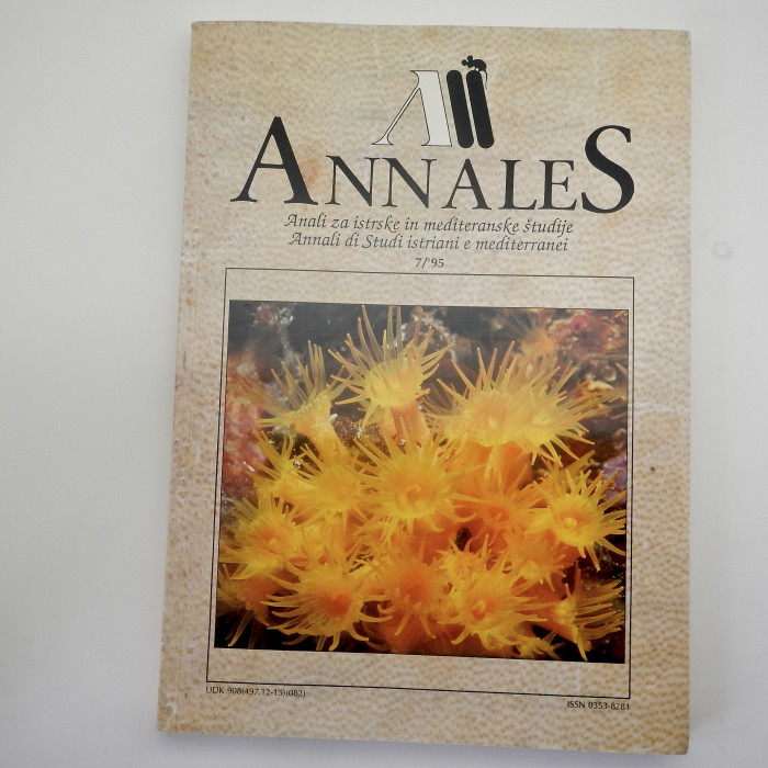 Annals for Istrian and Mediterranean Studies, 1995 - Product Image