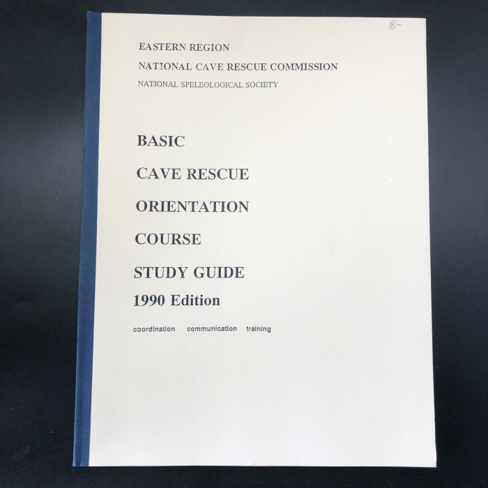 BasicCaveRescueOrientationCourseStudyGuide1990