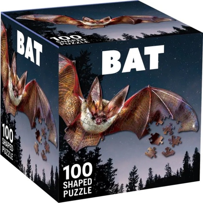 Bat100PieceShapedJigsawPuzzle