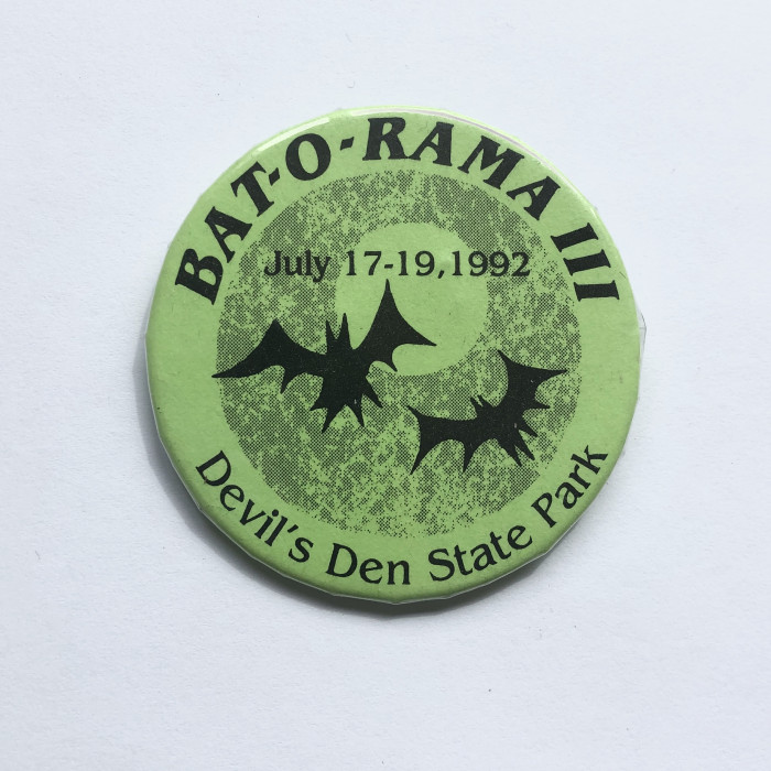 Bat O Rama 1992 Button Pin - Product Image