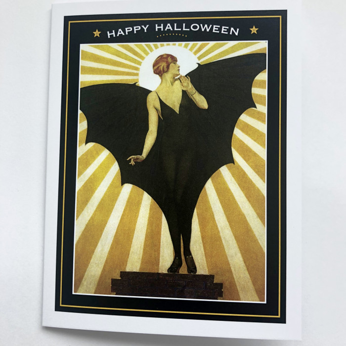 Bat Woman Card (Happy Halloween) - Product Image