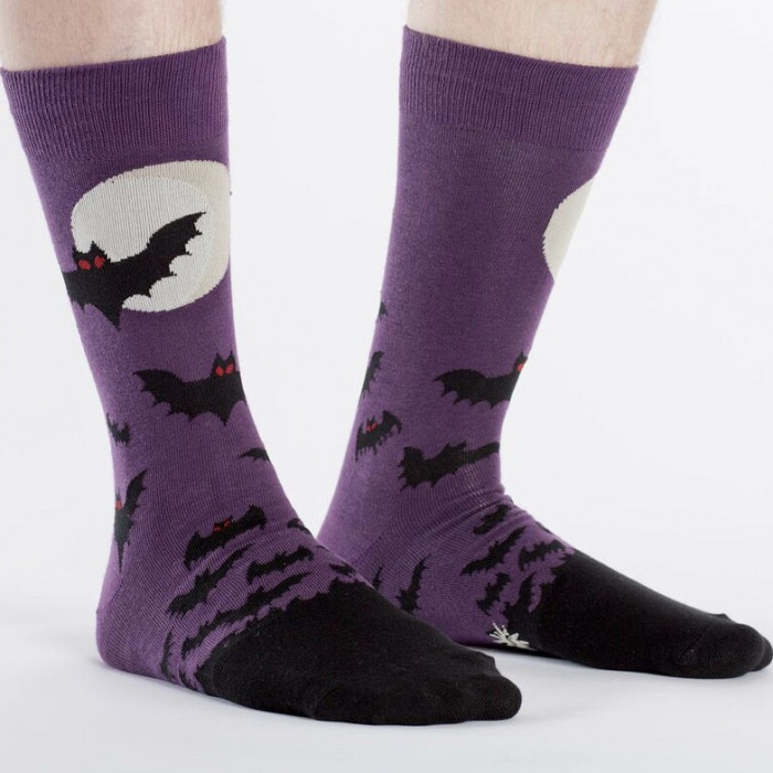 Batnado Crew Socks (Glow In The Dark) - Product Image