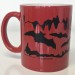 Bats Flying Through A Cave Coffee Mug