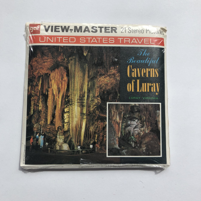 Beautiful Caverns of Luray View Master - Product Image