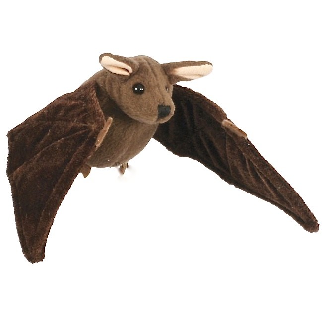 BrownBatFingerPuppet