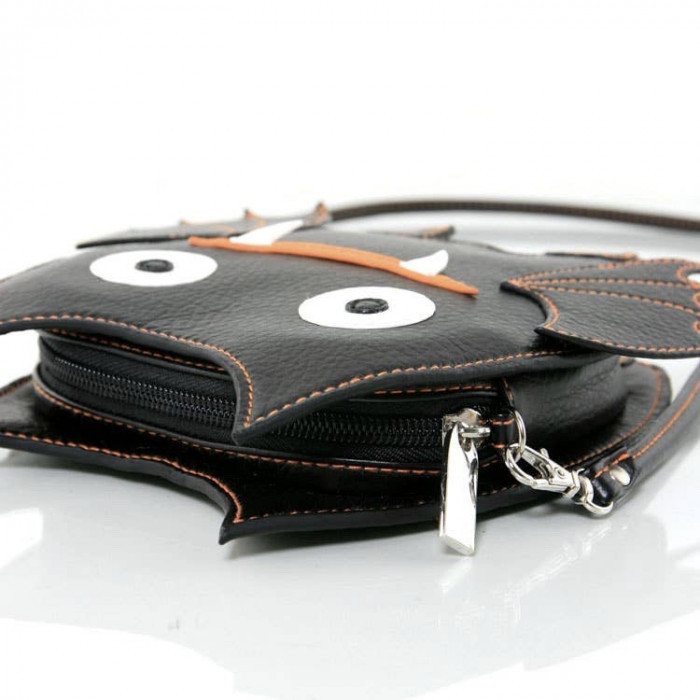 Black Bat Cross Body Bag