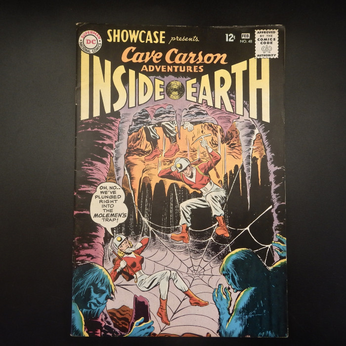 CaveCarsonInsideEarthTheBraveandtheBoldComics48