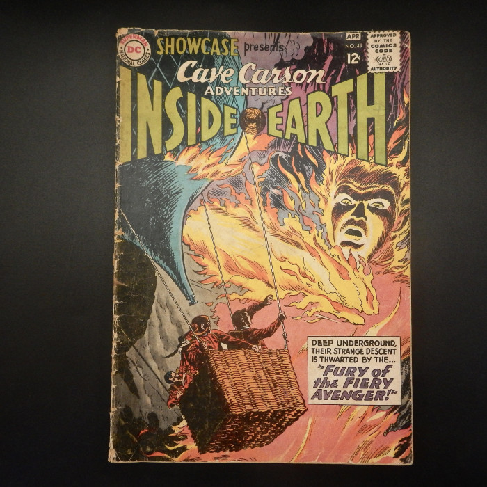 CaveCarsonInsideEarthTheBraveandtheBoldComics49