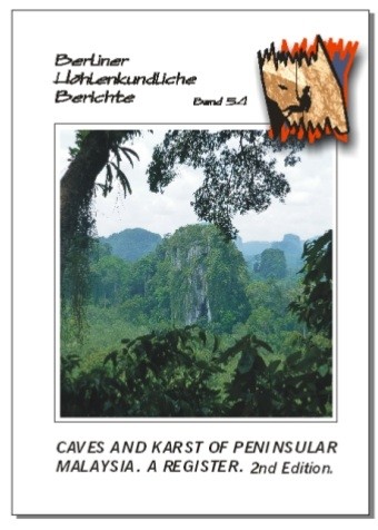CavesandKarstofPeninsularMalaysia.ARegister.2ndEdition.BHBvolume54.
