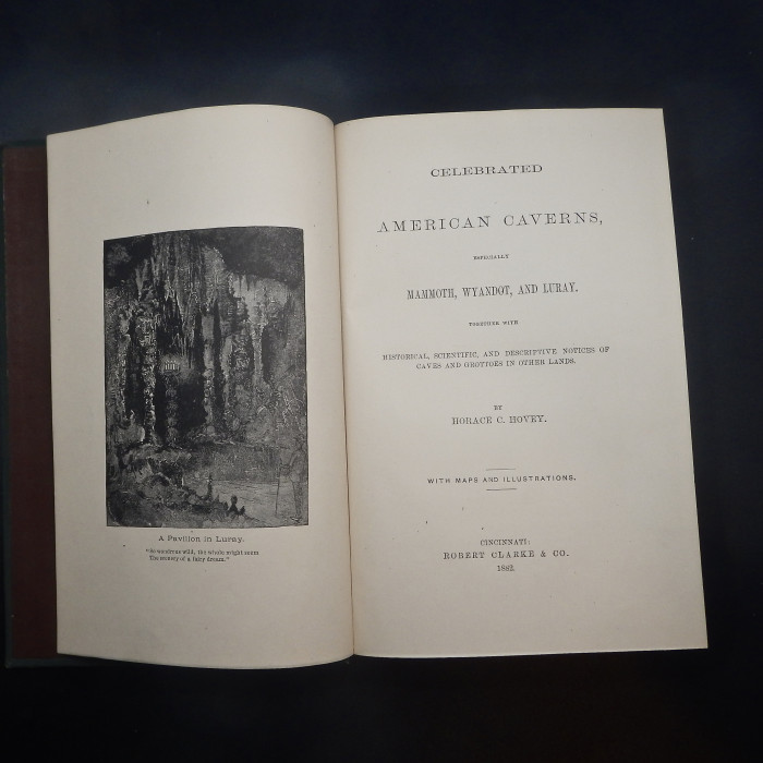 Celebrated American Caverns (Green Binding)