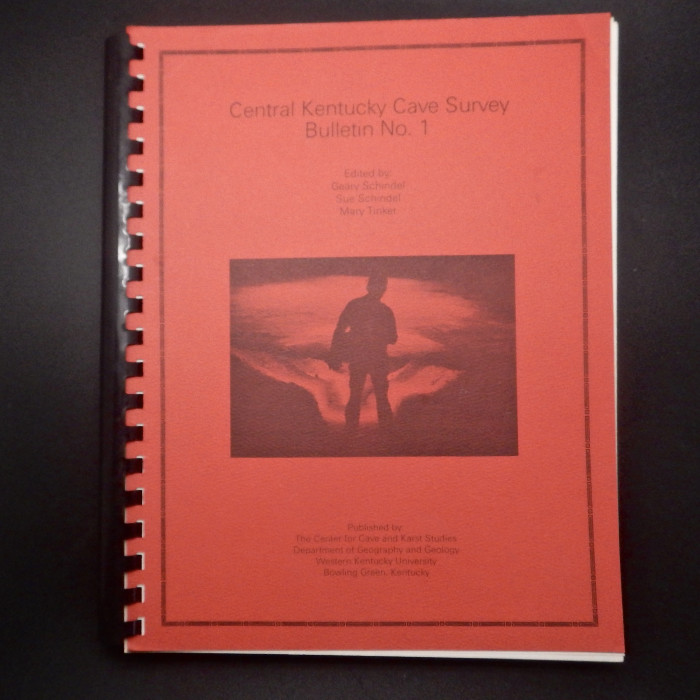 Central Kentucky Cave Survey No. 1 - 1984 SOLD - Product Image