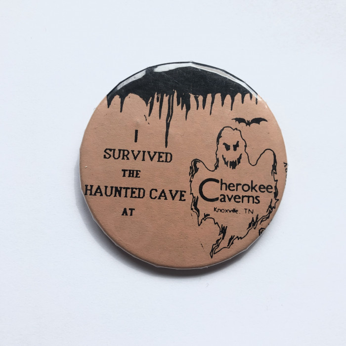 Cherokee Caverns Button Pin 1989 - Product Image