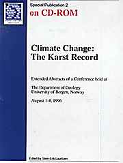 ClimateChangeTheKarstRecordCD