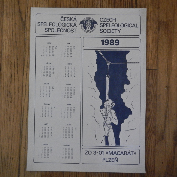 Czech Speleological Society 1989 - Product Image