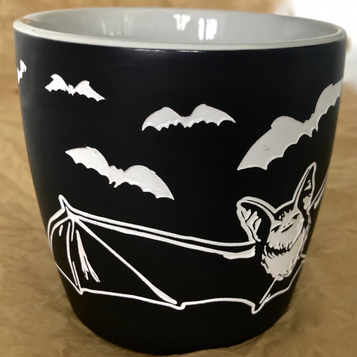 Deep Etched Soup Mug