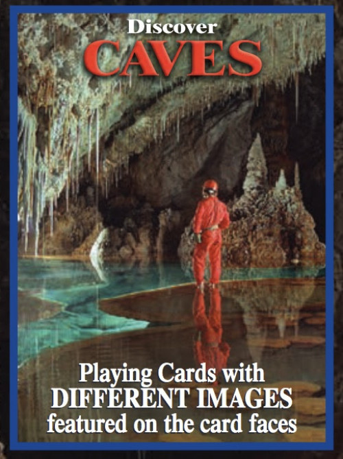 Discover Caves Photo Playing Cards - Product Image