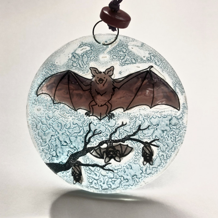 EcuadorianFusedGlassBatsOrnament