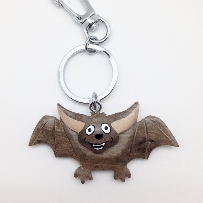Flying Happy Bat on a swivel clip - Product Image