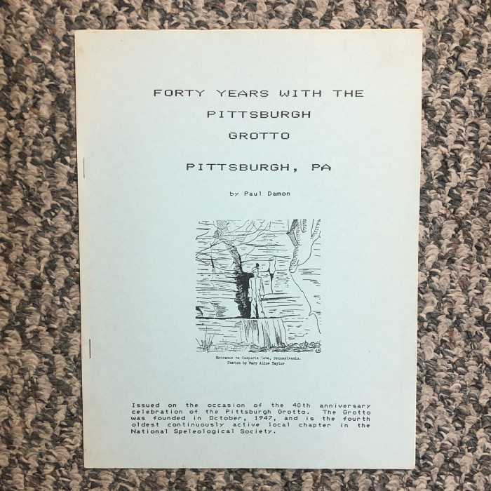 Forty Years With The Pittsburgh Grotto - Product Image