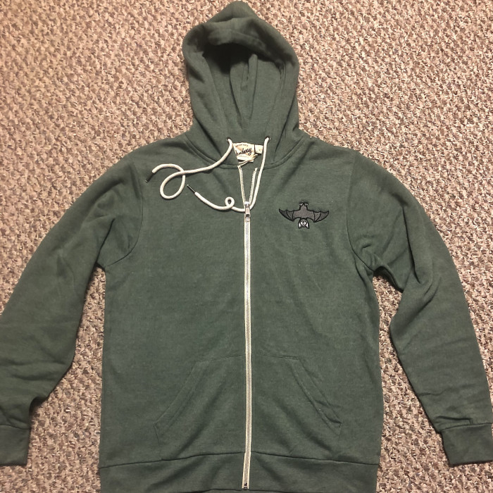 Happy Bat Full Zip Hoodie