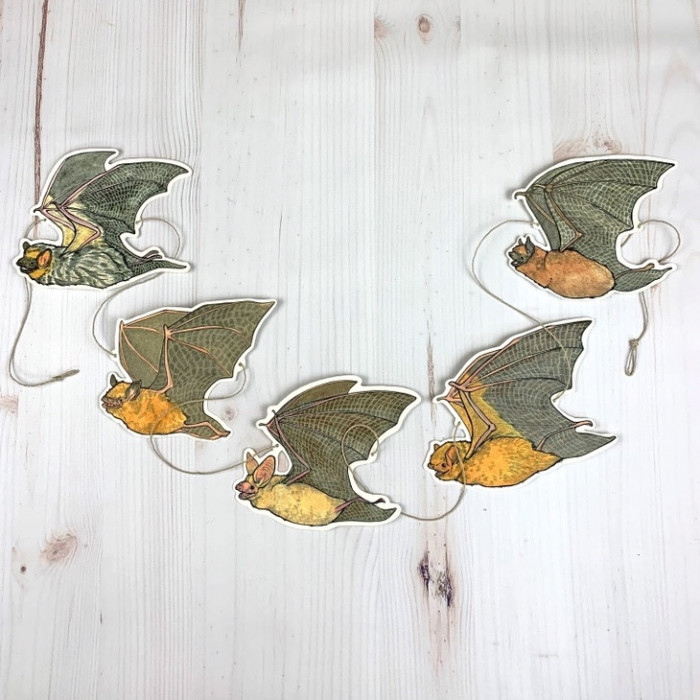 HappyBatIllustratedGarland
