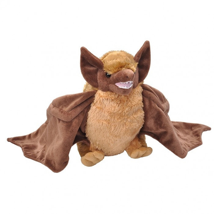 Huggable Plush Brown Bat - Product Image