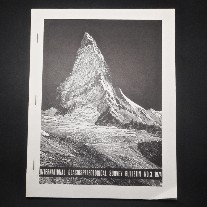 International Glaciospeleological Survey Bulletin No. 3 - Product Image