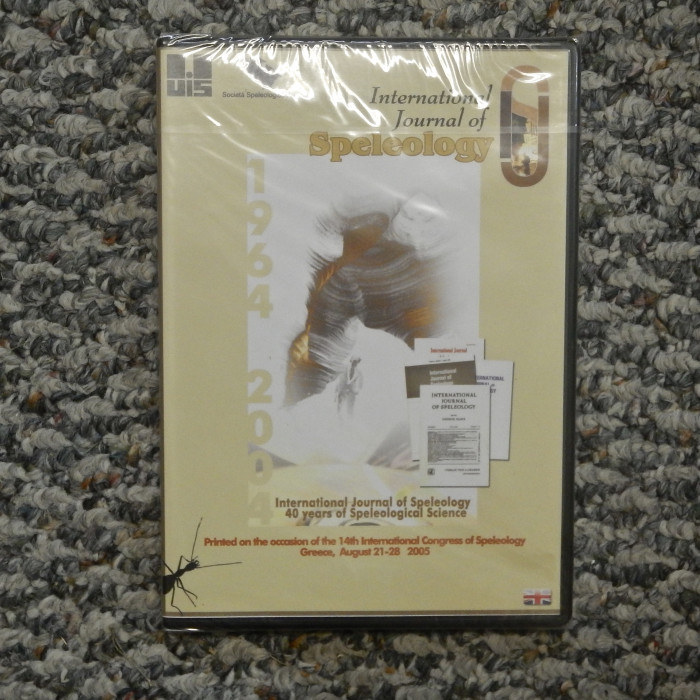 International Journal of Speleology 40 years on a CD - Product Image