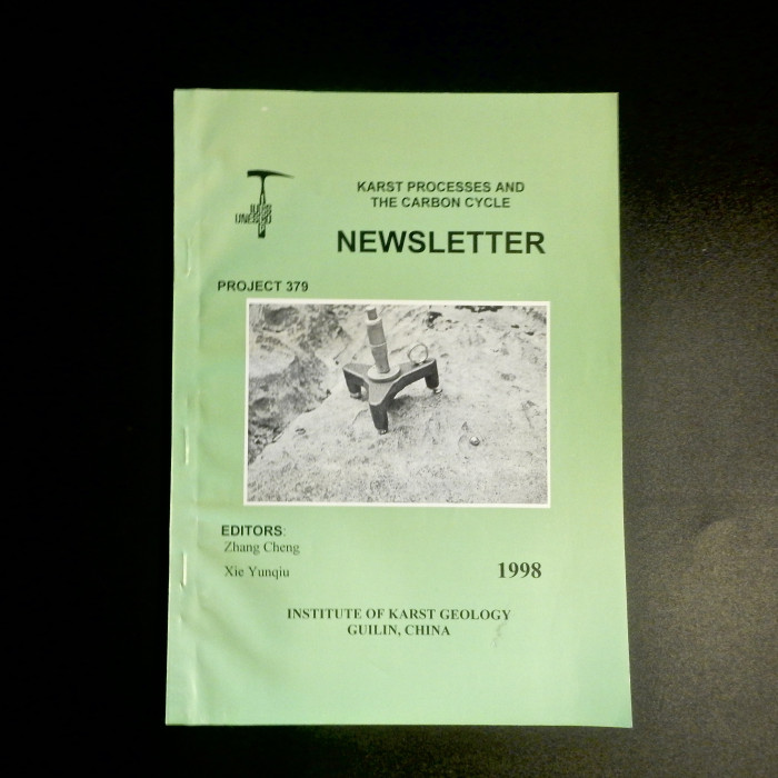 KarstProcessesandtheCarbonCycleNewsletter1998