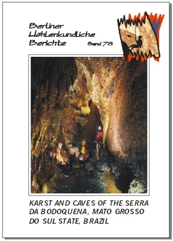 Karst and Caves of the Serra da Bodoquena, Mato Grosso do Sul State, Brazil BHB Volume 78 - Product Image