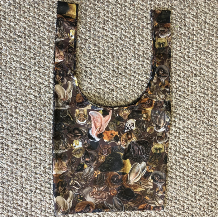 Many Faces of Bats Reusable Shopping Bag