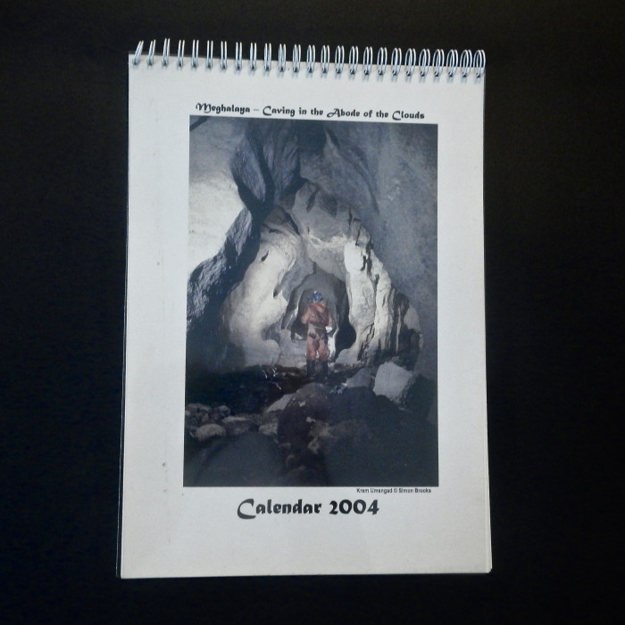 Meghalaya-Caving in the Abode of the Clouds, Calendar 2004 - Product Image