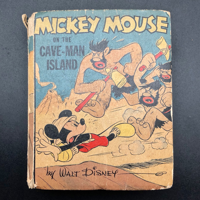 Mickey Mouse On The Cave Man island SOLD - Product Image