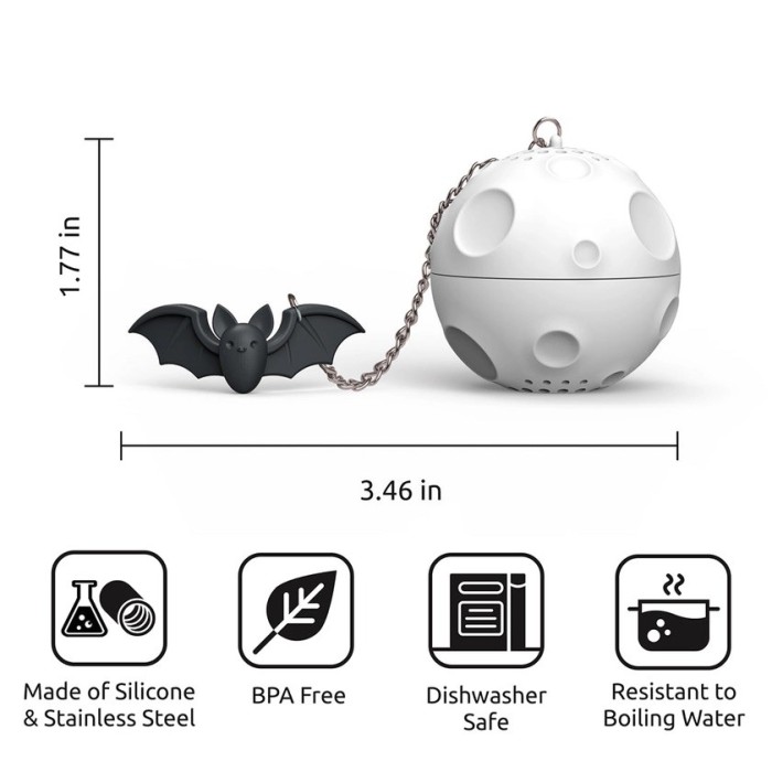 Moonlit Bat Tea Infuser