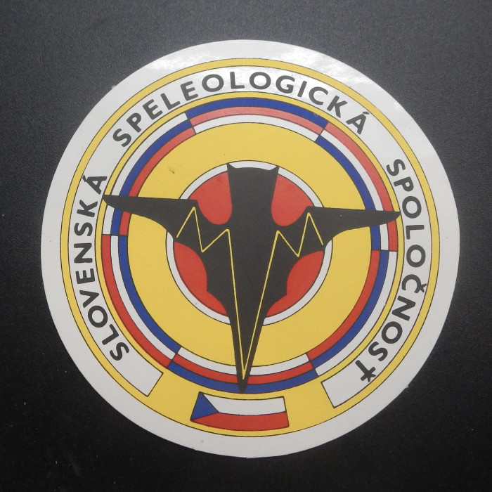 Multi Color Slovenska Speleo Sticker - Product Image