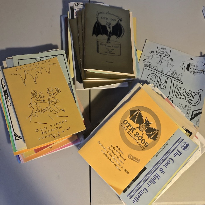 Old Timers Reunion Guidebooks  ($2 - $5)