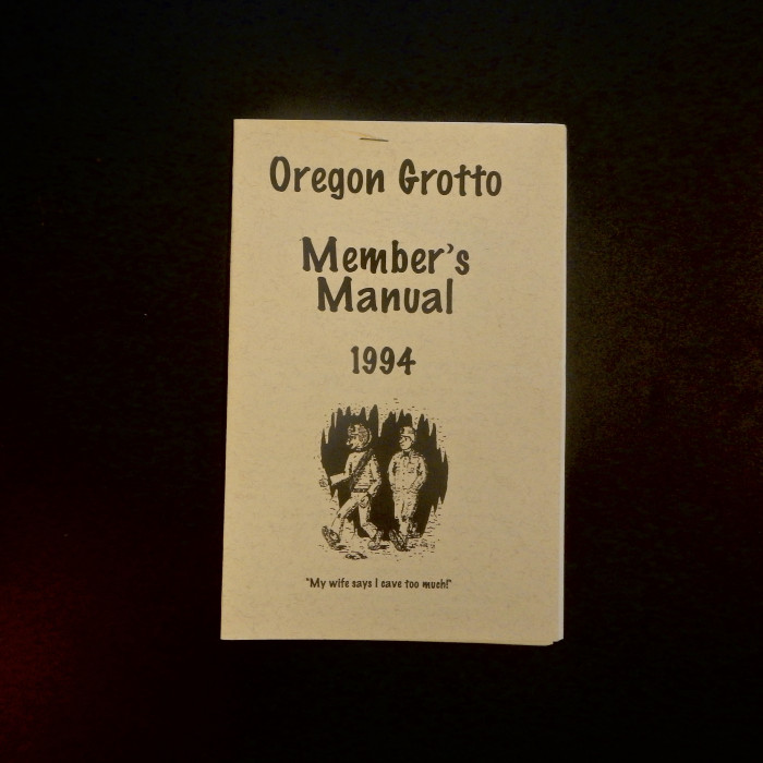 OregonGrottoMembersManual1994
