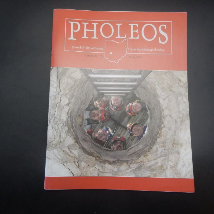 Pholeos; Journal of the Wittenberg University Speleological Society single issues
