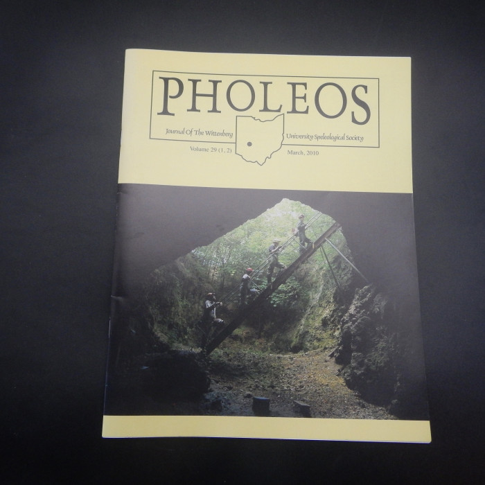 Pholeos; Journal of the Wittenberg University Speleological Society single issues