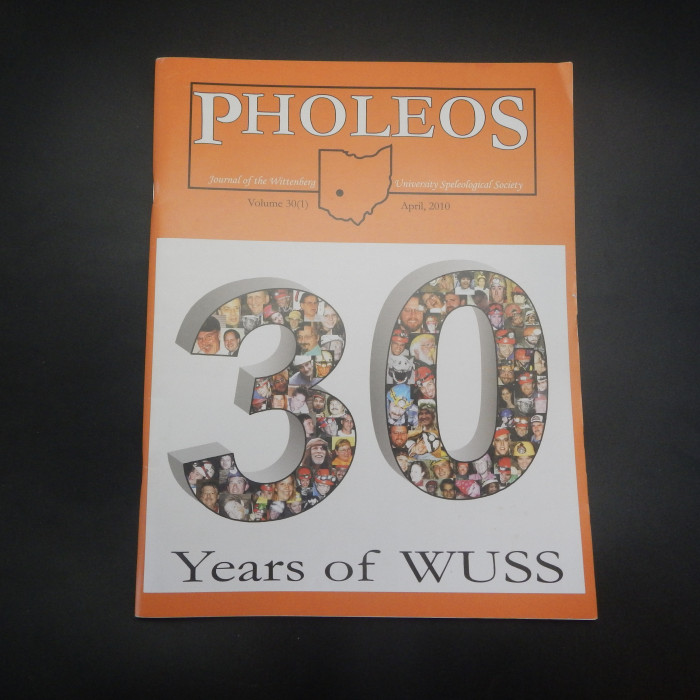 Pholeos; Journal of the Wittenberg University Speleological Society single issues