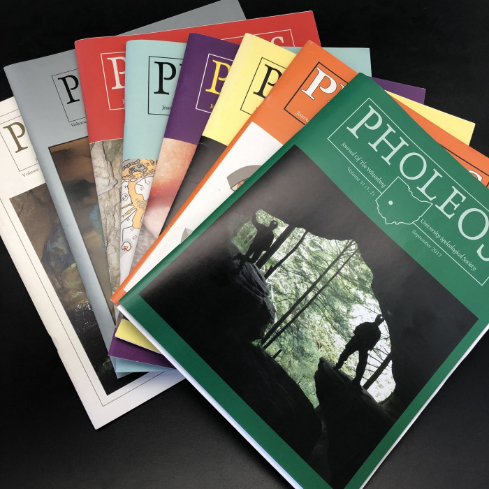 Pholeos; Journal of the Wittenberg University Speleological Society single issues