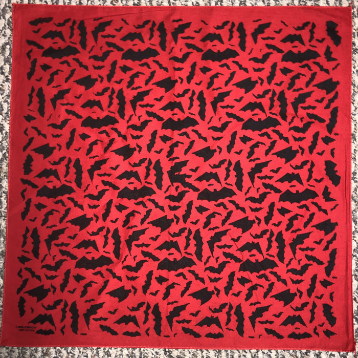 Red Bat Bandanna - Product Image