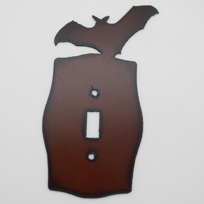Rustic Bat Single Switch Cover - Product Image