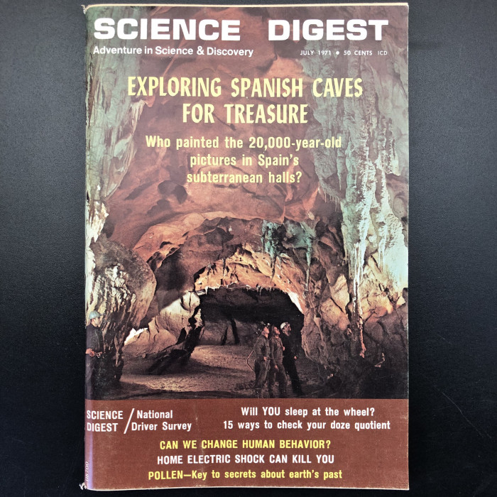 ScienceDigestExploringSpanishCavesforTreasures